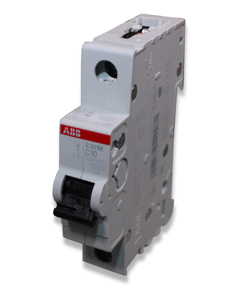 Circuit breaker S201M 1-pole C10A 10KA